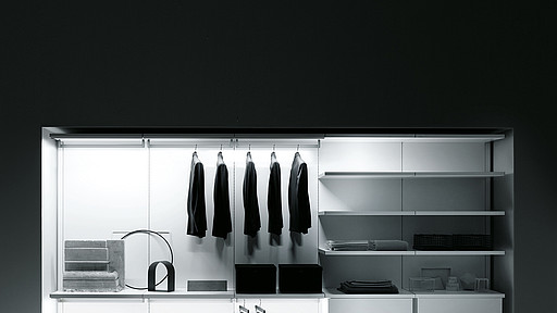 Boffi Schlafzimmermöbel offener Kleiderschrank bei Mebart Boffi Schlafzimmermöbel offener Kleiderschrank bei Mebart